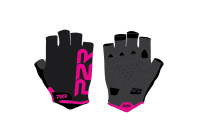 RUKAVICE P2R ZARRIA BLACK ROSE PINK M