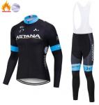 Termo biciklistički dres (hlače s tregerima i majica) Astana