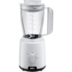 Braun PowerBlend 1 JB1000WH Blender – 600W, 1.5L Trokutasta Posuda, Fu
