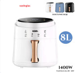 FRITEZA NA VRUĆI ZRAK ZA PEČENJE BEZ ULJA 1400W 8L SA VIŠE FUNKCIJA I