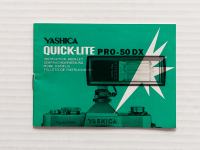 YASHICA QUICK-LITE (BLIC) PRO-50 DX / Uputstvo za rukovanje