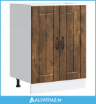 Donji ormarić za umivaonik Lucca boja hrasta konstruirano drvo - NOVO