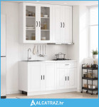 Kuhinjska jedinica PORTO 4 pcs Bijela Konstruirano drvo - NOVO