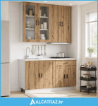 Kuhinjska jedinica PORTO 4 pcs Hrast artisan Konstruirano drvo - NOVO