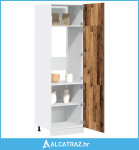 Rashladni ormar staro drvo 60x57x207 cm konstruirano drvo - NOVO