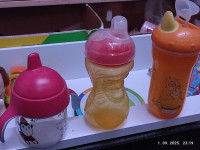 Bočice i pribor za jelo za bebe - lot