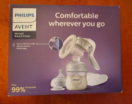 Philips Avent ručna izdajalica s bočicom 125ml