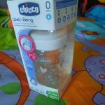 Staklena bočica Chicco od rođenja NOVO + tutica