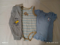 2 bodija i trenirka za bebe