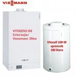 Plinski kondenzacijski bojler VIESMANN 35kw+spremnik 100l