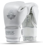 Boks rukavice prava koža Silver Bushido