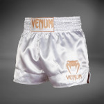 Venum Classic Muay Thai hlaćice – bijelo-zlatne