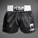 Venum Classic Muay Thai hlačice – crno-bijele