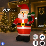 DJED BOZICNJAK NA NAPUHIVANJE 120CM