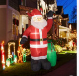 Veliki Djed Božičnjak od 180 cm