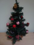 Božićno drvce ukrašeno / Bor