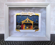 Božićne jaslice - 3D slika, Božić, Isusovo rođenje, Štalica