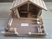 Ručno rađene jaslice  / Božićna kućica