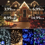 LED BOZICNE LAMPICE NOVO 4E