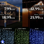 LED SIGE BOZICNE NOVO 8E