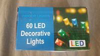 LED svijećice žarulje za božićni i novogodišnji bor jelku 60 Crvena