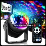 Mini LED RGB Disko Kugla Žarulja za Novu Godinu Lampice Party Disco