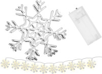 Svjetla za božićno drvce Snowflake LED vijenac
