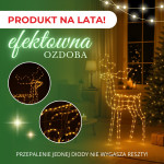 Svjetleći božićni ukras “Sob” – 216 LED lampica