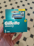 Gillette Mach 3 žileti paket original 5 kom