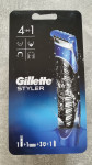 Gillette Styler 4u1 električni trimer,brijaći aparat i nastavci -NOVO!