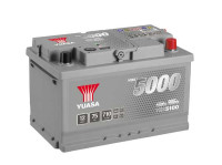 YUASA YBX5100 12V 75Ah 710A Silver High Performance Battery