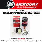 100 HOURS SERVICE KIT FOR MERCURY 150 HP OUTBOARD ENGINES-8M0094232
