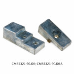 Aluminijska anoda Suzuki DF60–DF140 OEM 55321-90J01