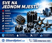 IMPELERI ZA BRODSKE I VANBRODSKE MOTORE SVE NA JEDNOM MJESTU