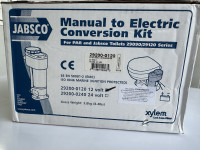 Jabsco kit za pretvaranje manualnog wc-a u električni