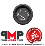 MERCRUISER POKAZIVAČ TEMPERATURE MOTORA, 52 mm, BLACK FACE - 79-895287