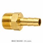 Mjedeni priključak crijeva 3/8" NPT 3/8" – BRA125-3/8X3/8