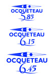 Ocqueteau, naljepnice