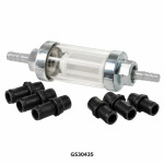 Prozirni linijski filtar goriva 6 / 8 / 10 mm – GS30435