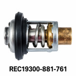 Termostat rashladnog sustava, 52 °C za Honda BF4.5B – REC19300-881-761