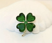 BROŠ djetelina s 4 lista  -  NOVO