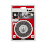 KWB okrugla četka za bušilicu 100 mm, čelične žice 0,3 mm, gruba