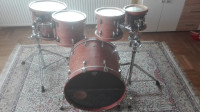 Custom Bubinga drumset