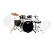 MAPEX TND5044TCDK TORNADO Fusion Black akustični bubnjevi s činelama