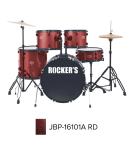 ROCKERS JBP-16101A (22, 10, 12, 16, 14) RD + STOLICA I ČINELE BUBANJ