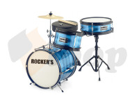Rockers junior 3/12 BL + činele + stolica bubanj
