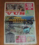 Časopis VUS 1974 veliki poster Hajduk A 3 format