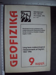 GEOFIZIKA Br 9 / 1992