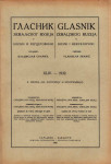 Glasnik Zemaljskog muzeja u Bosni i Hercegovini 44, sv. 2, 1932. (Z131