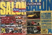 L’Automobile - godišnji katalozi francuskog autočasopisa 1974. i 1975.